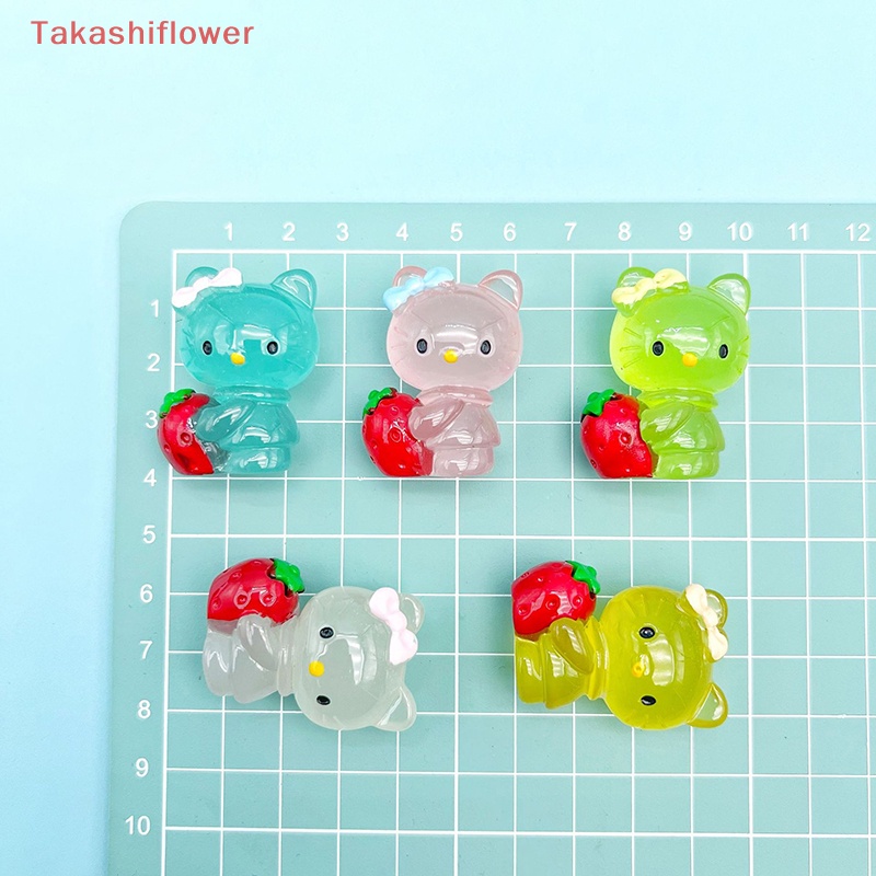 1 Đồ trang trí Chú Mèo Hoạt Hình Phát Sáng Dùng Trang Trí Độc Đáo