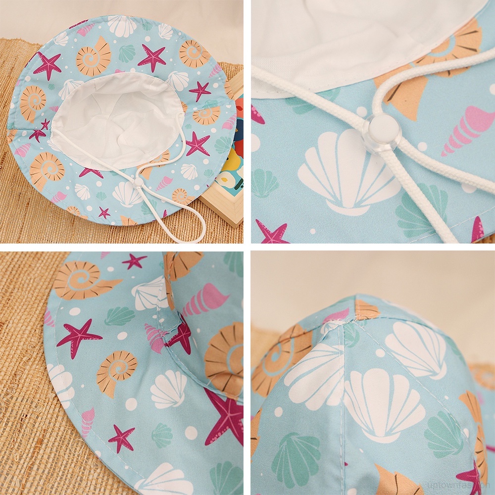 Mũ Rộng Vành Chống Nắng Bằng Vải Cotton Tinh Tế Chất Lượng Cao Thời Trang Và Ngọt Ngào Cho Nữ