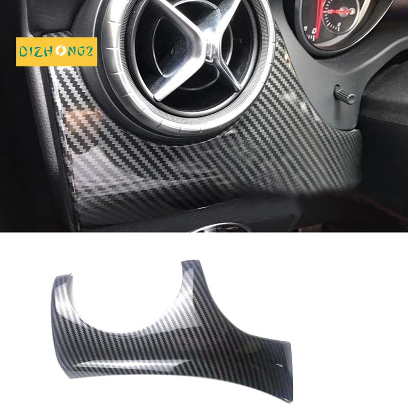 Vỏ Bọc Bảng Điều Khiển Xe Hơi Bằng Sợi Carbon Cho Mercedes-Benz GLA CLA A-Class A200 A220 2015 2016 2017