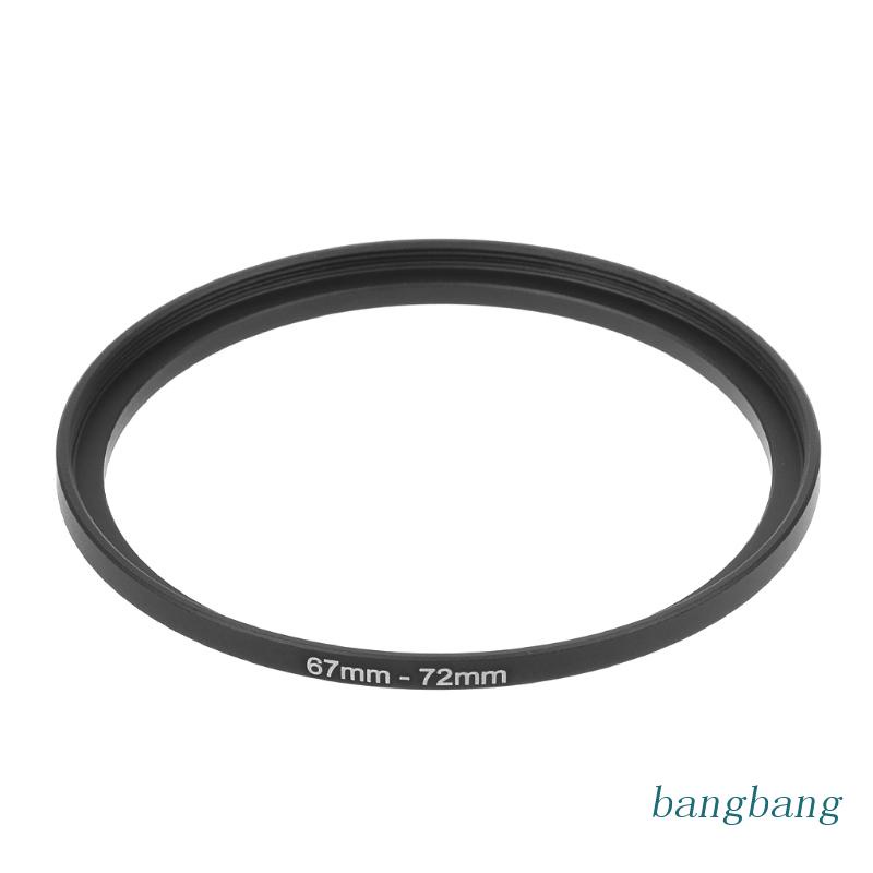 Vòng Nối Kính Lọc Máy Ảnh Bang 67mm Đến 72mm Bằng Kim Loại Mới