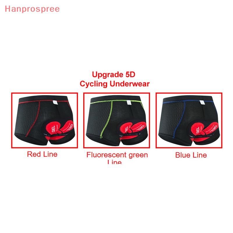 Quần Short Đi Xe Đạp Có Đệm Gel Chống Sốc Dạng Lưới Thoáng Khí Hanprospree > Cho Nam