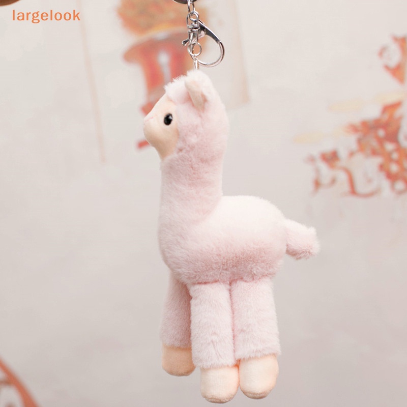 Móc Khóa Hình Lạc Đà Alpaca Nhồi Bông Dễ Thương