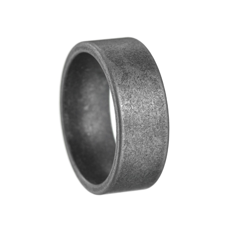 Nhẫn Thép Titan Không Gỉ 8mm Phong Cách retro Thời Trang Mới Cho Nam