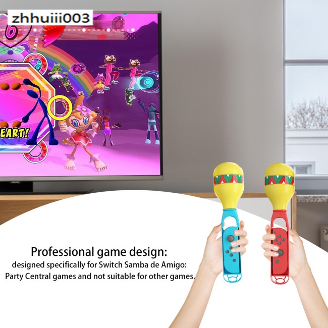 Set 2 Tay Cầm Điều Khiển Chơi Game Switch Trái Phải Nhỏ Gọn ZHIHUI