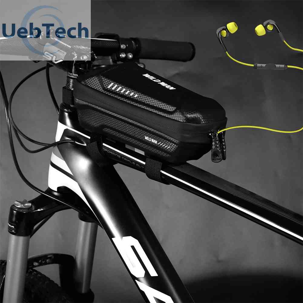 Túi Đựng Đồ Vỏ Cứng Chống Thấm Nước Gắn Khung Trước Xe Đạp MTB