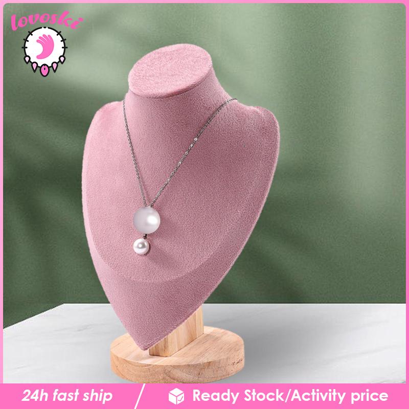 Giá Đỡ Trưng BàY Vòng cổ / Trang SứC BằNg VảI Nhung