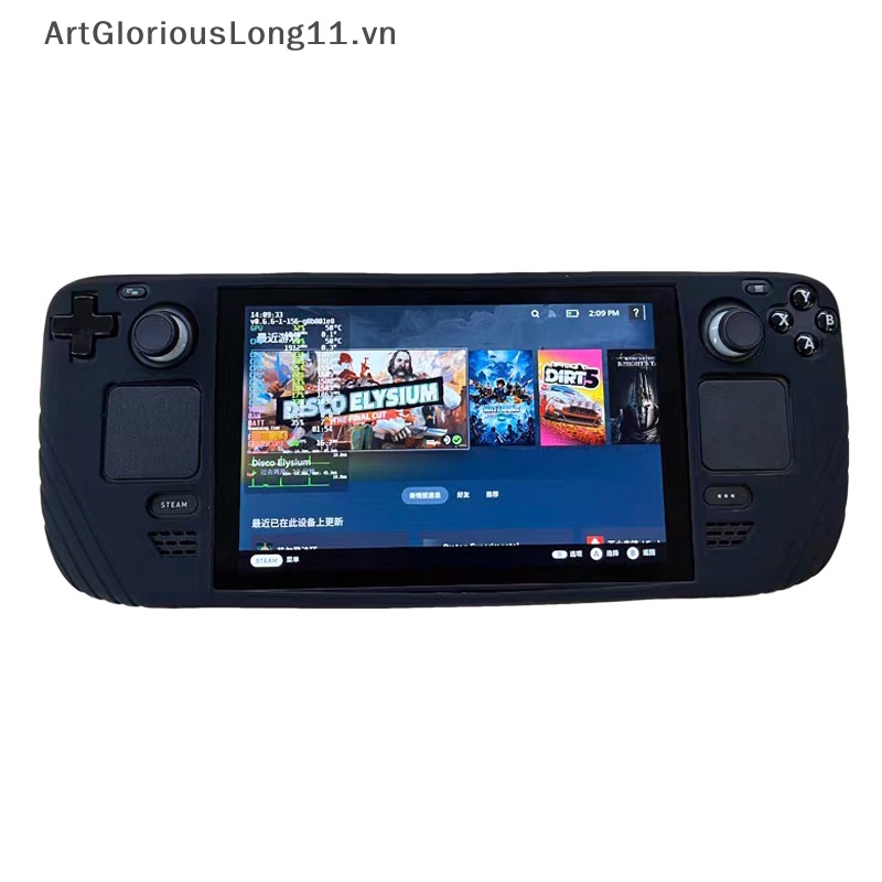 Ốp Silicon Mềm Bảo Vệ Toàn Diện Chống Trượt Cho Máy Chơi Game Hơi Nước