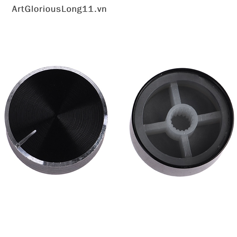 Núm Vặn Chiết Áp Bằng Hợp Kim Nhôm 26x14mm 6mm Chuyên Dụng