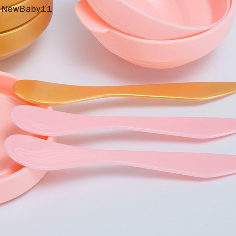 Bộ Dụng Cụ Tự Trộn Mặt Nạ Bằng Silicon Tiện Dụng Cho Gia Đình