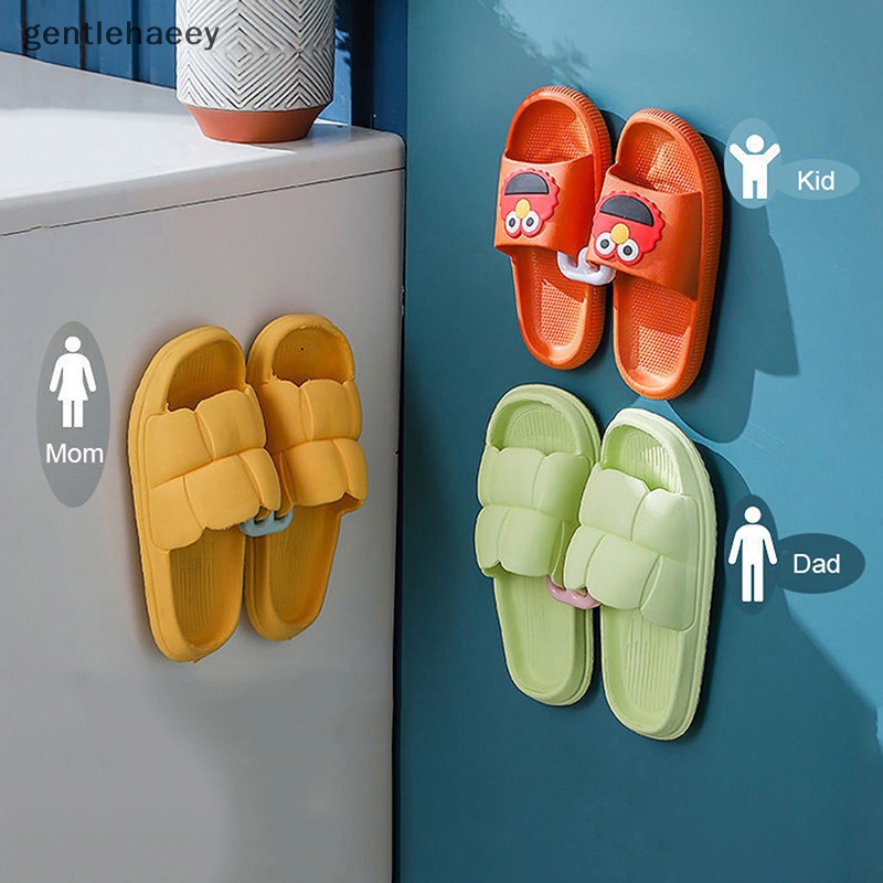 Giá Treo Dép Gắn Tường Không Cần Đục Lỗ Thoát Nước Tiện Dụng