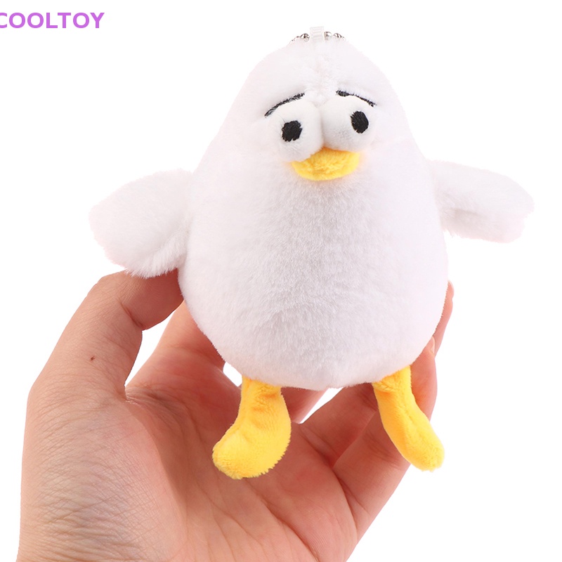 Búp Bê Nhồi Bông Hình Gà Con 12cm Mềm Mại Trang Trí Ba Lô / Móc Khóa