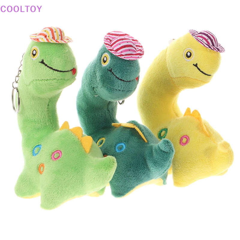 1 Thú Nhồi Bông Hình Khủng Long Dễ Thương Kích Thước 15cm