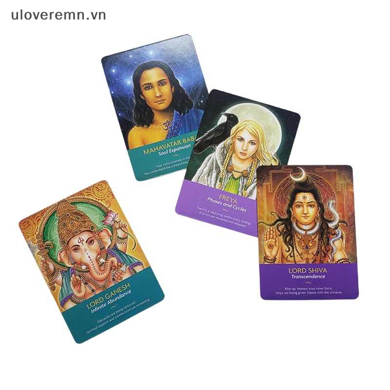 Bộ Bài Tarot Gia Đình Uloveremn Keepers of the Light Oracle