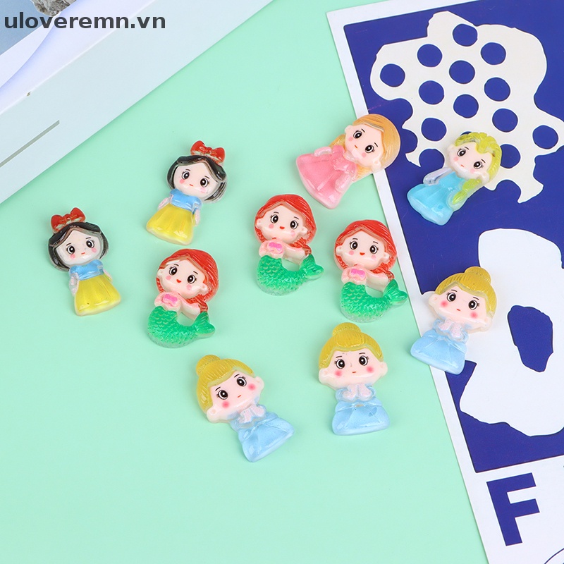 Set 10 Phụ Kiện Tóc Hoạt Hình Xinh Xắn Cho Bé Gái