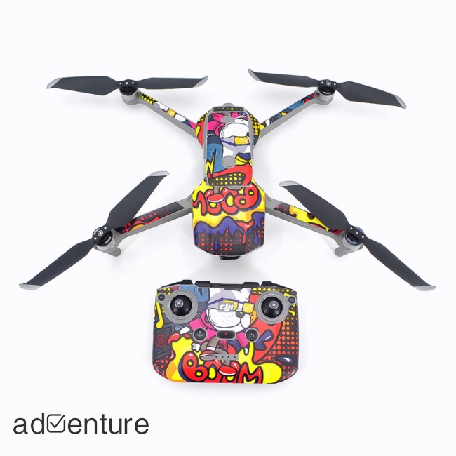 Miếng Dán Nhiều Màu Sắc Bảo Vệ Thân Máy Bay Điều Khiển Từ Xa DJI Mavic Air 2 3