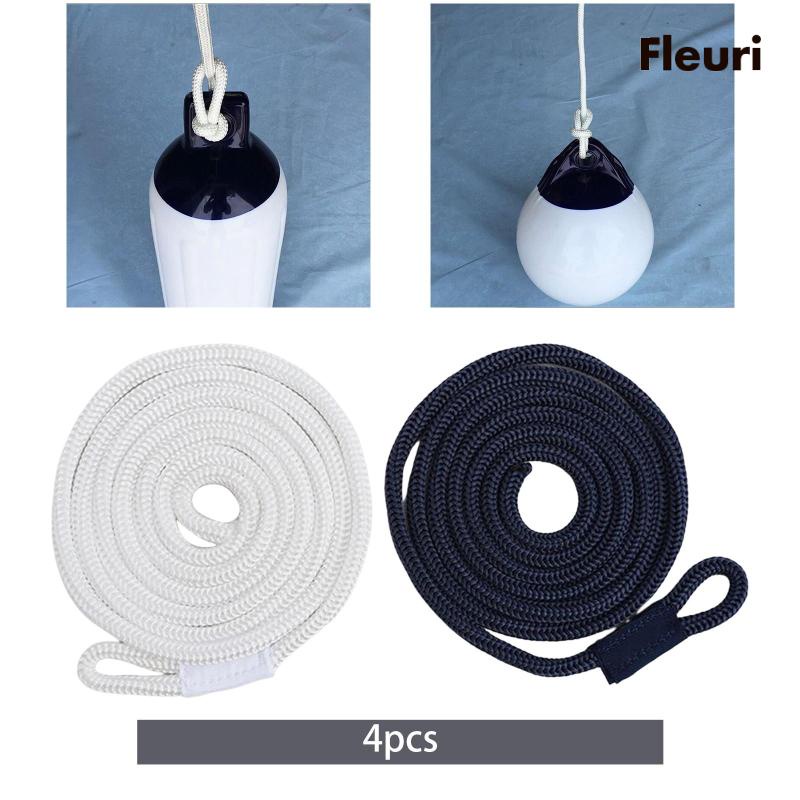 Set 4 Dây Thả Dính Hai Sợi Dài 2M Dành Cho Thuyền Pontoon