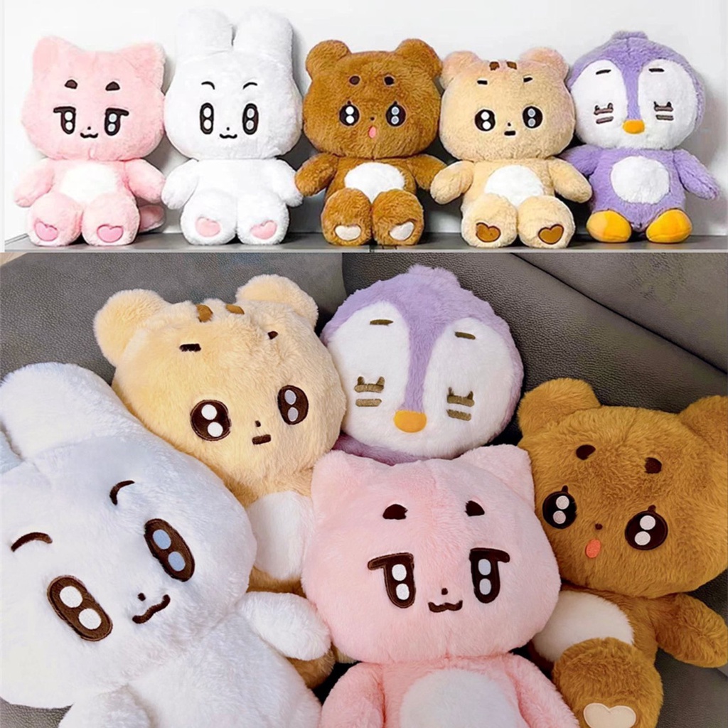 Thú Nhồi Bông Hình Nhân Vật Hoạt Hình Pobatu Yeonjun Soobin Beomgyu Taehyun Huingkai 40cm