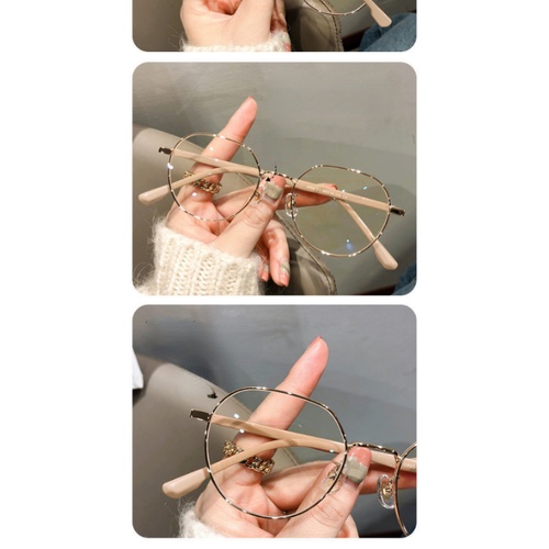 【-0°~-600°Mắt Kính Gọng Phẳng Chống Ánh Sáng Xanh Cho Nam & Nữ