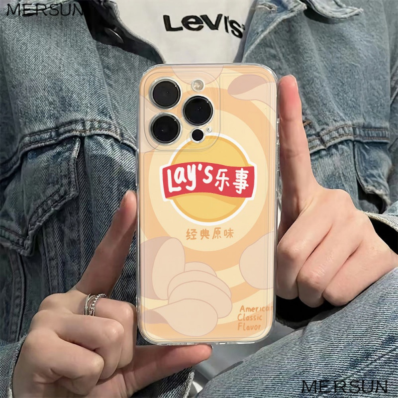 ✅Ốp Điện Thoại Mềm Chống Sốc In Hình Khoai Tây Chiên Cho Iphone 11iPhone12 78 14pro13 6In OKJ8