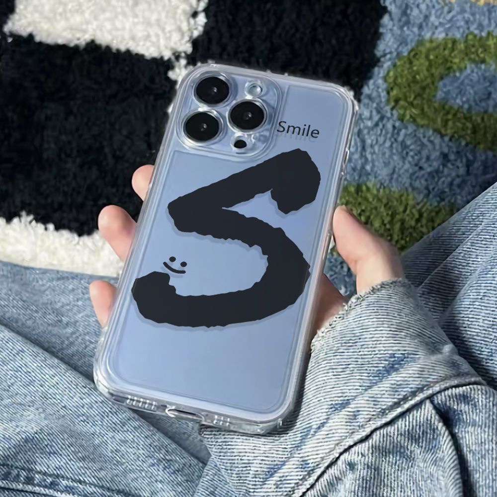 ✅Ốp Điện Thoại Mềm Chống Sốc In Chữ Tiếng Anh Đơn Giản Cho Iphone12 14pro13maxplus 11 78 6In Lqh