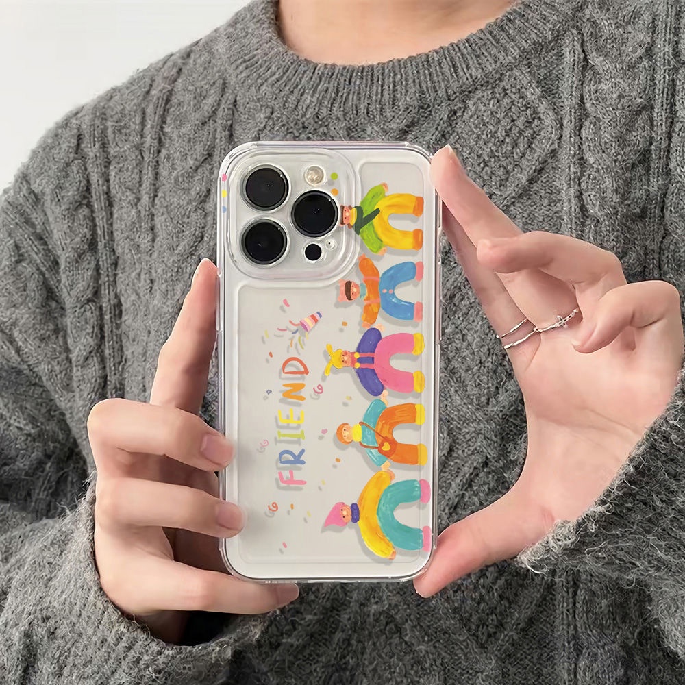 ✅Ốp Điện Thoại Dẻo Họa Tiết Cầu Vồng Chống Rơi Cho Iphone12Max11 13 7814pro PXQ4 6Iniphone12