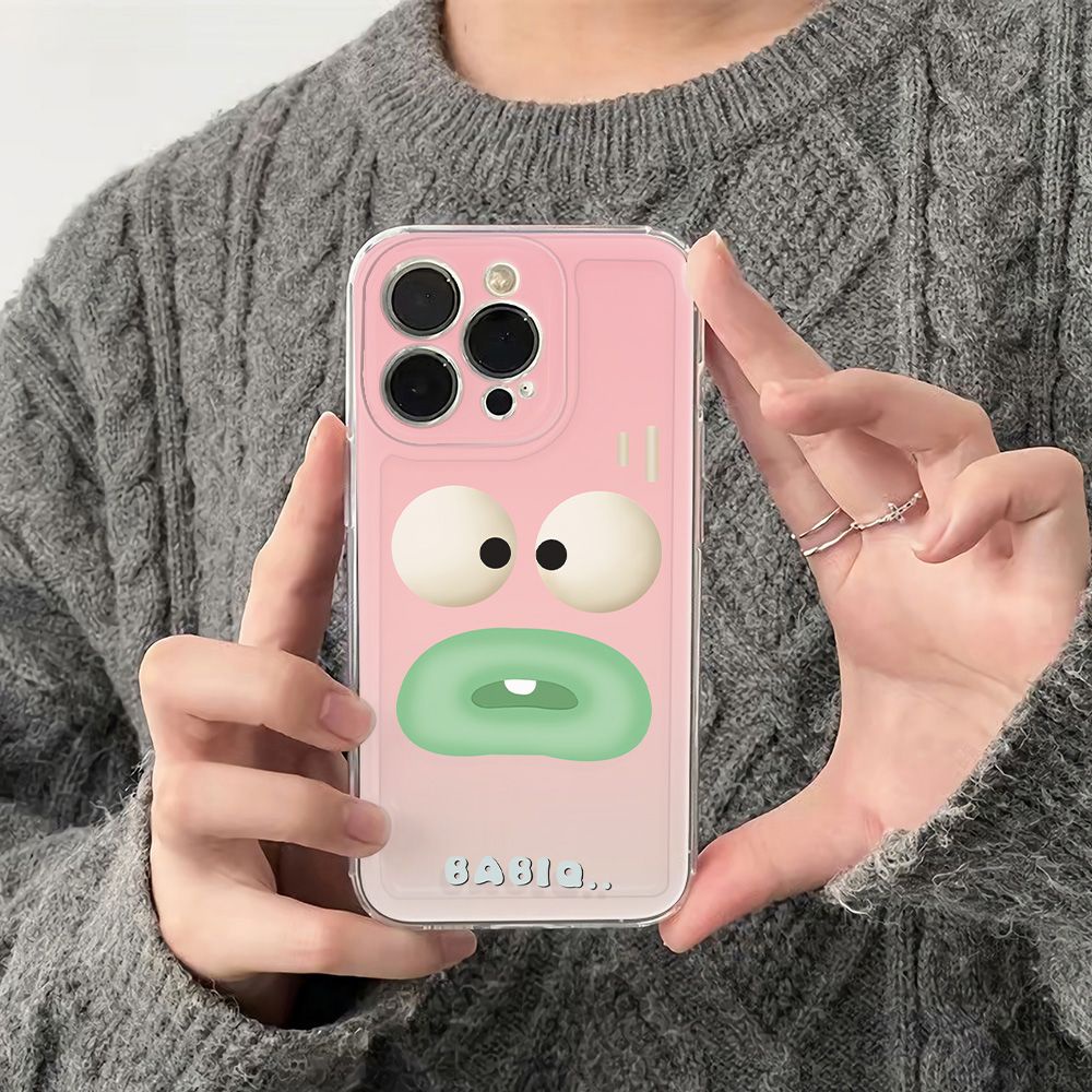 ✅Ốp Điện Thoại Dẻo Họa Tiết Biểu Cảm Vui Nhộn Chống Sốc Cho Iphone 136In 78 plus max 14Pro 12 11
