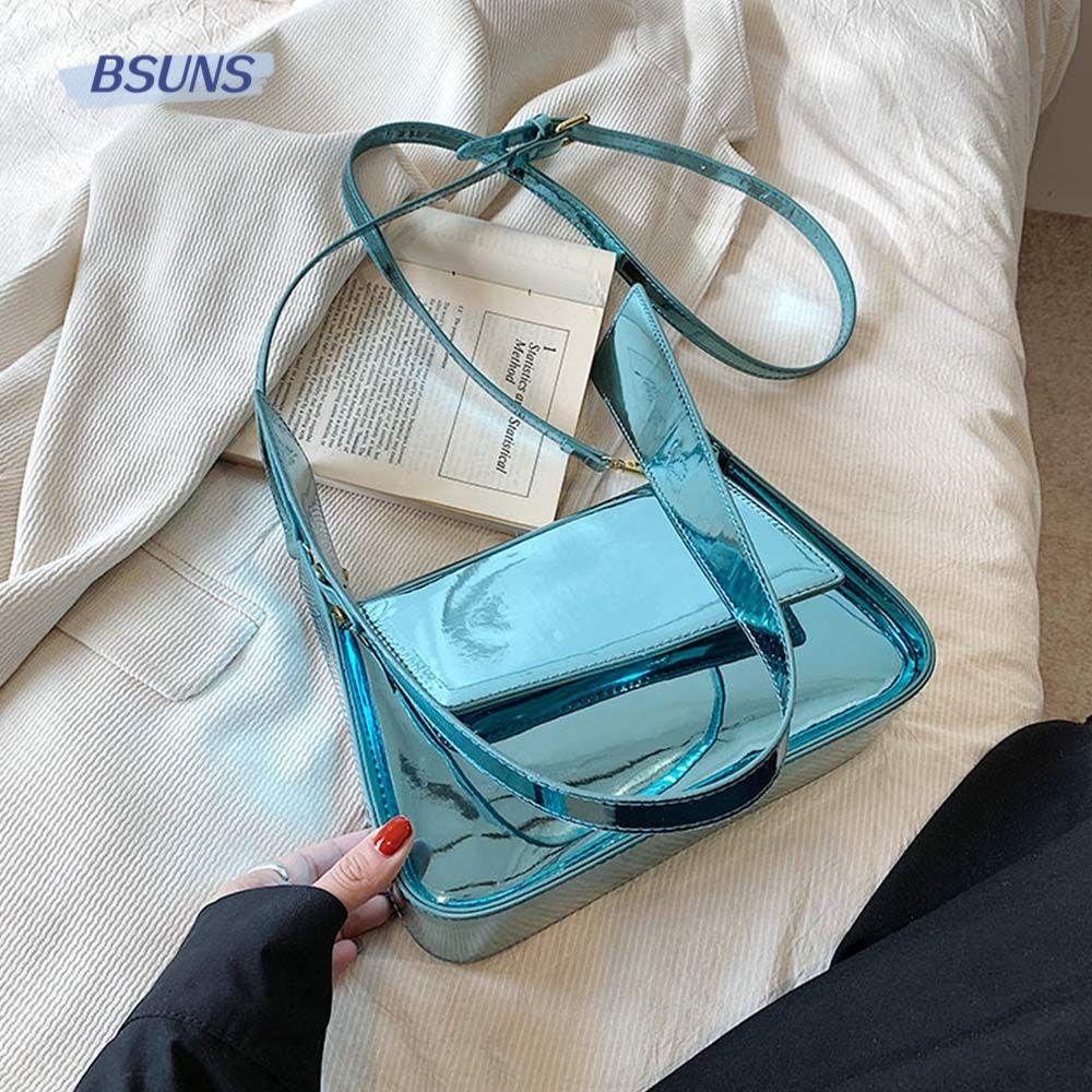 Túi Xách Da PU Bóng Thời Trang Cho Nữ