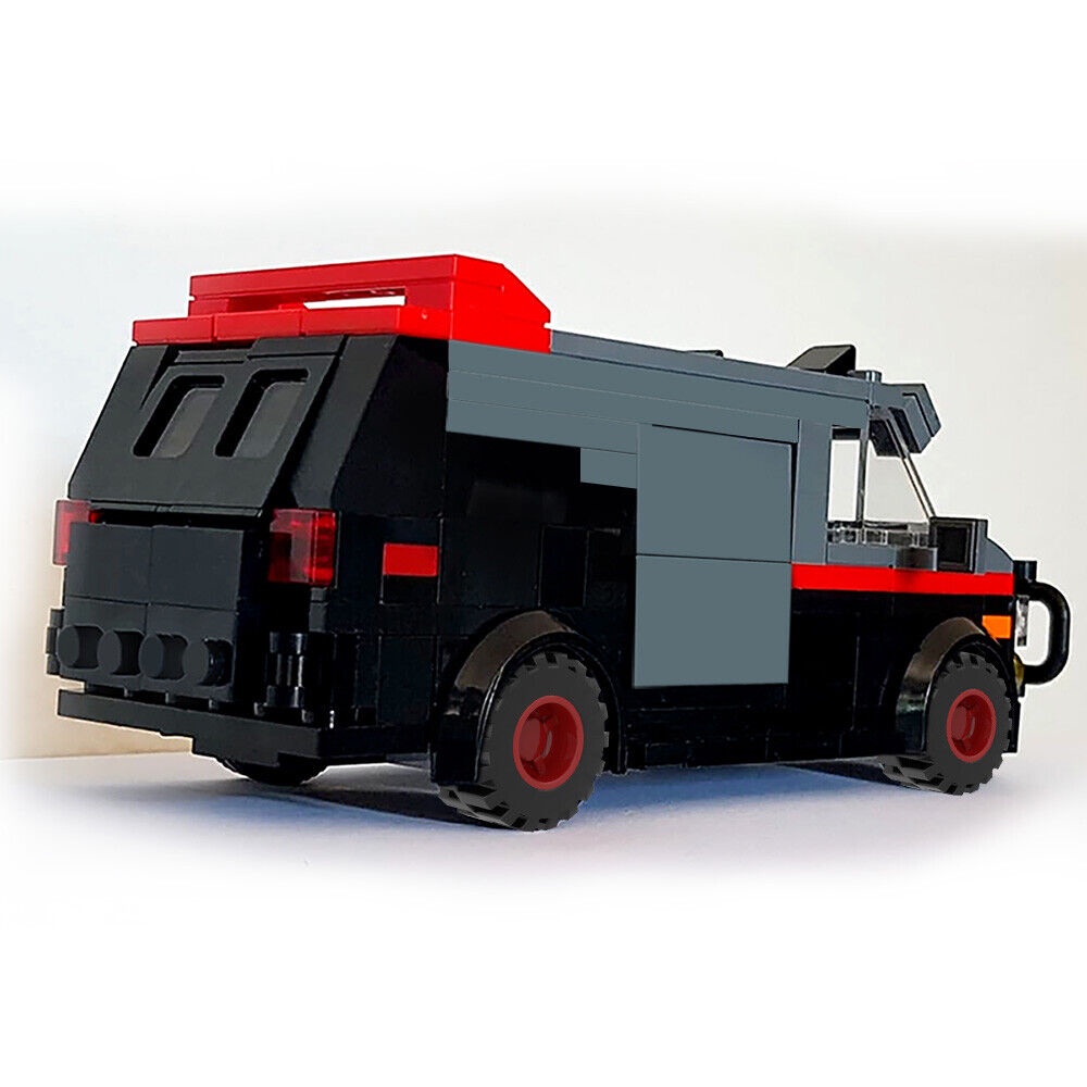 Set 221 Mô Hình Đồ Chơi LEGO MOC-24285 A-Team Van in minifig 100% Chất Lượng Cao