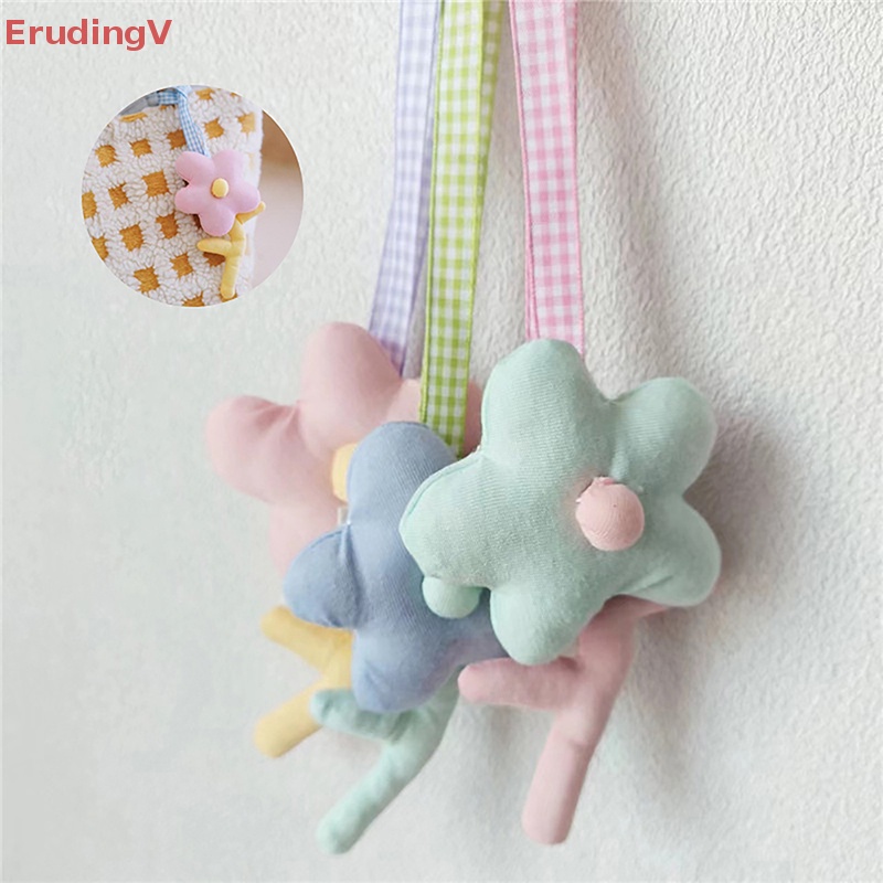 [ErudingV] Móc Khóa / Túi Xách Hình Hoa Màu Kẹo Trang Trí Dành Cho Bạn Gái [Mới]