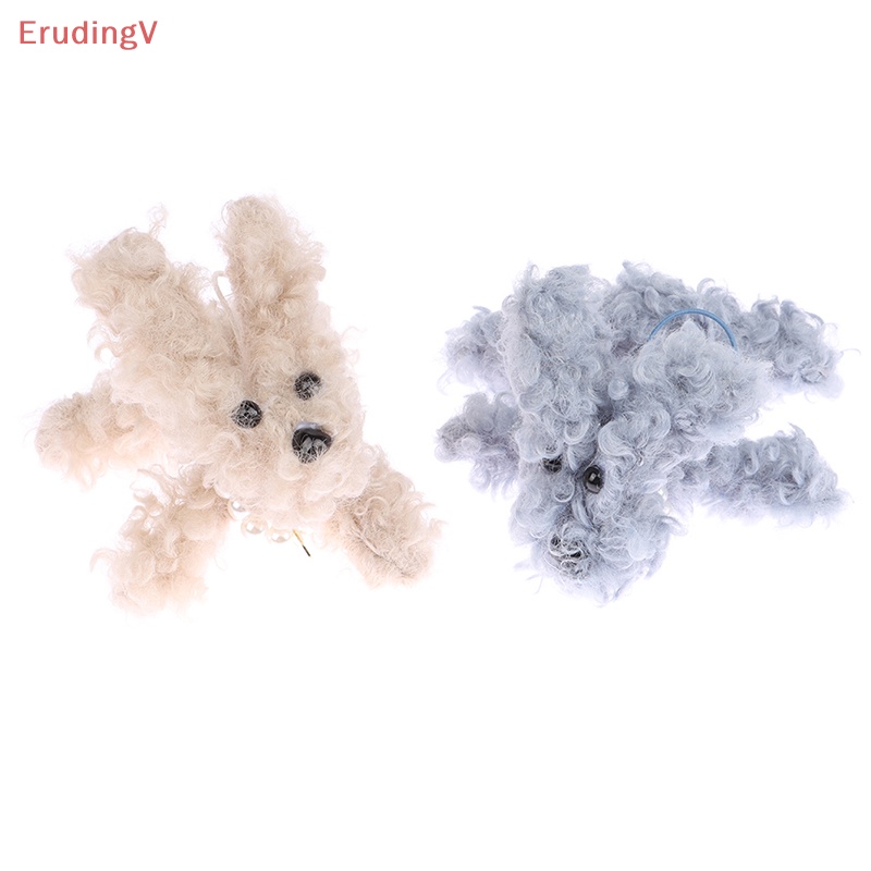 1 Thú Nhồi Bông Hình Cún Con Dễ Thương Treo Chìa Khóa / Ba Lô / Balo