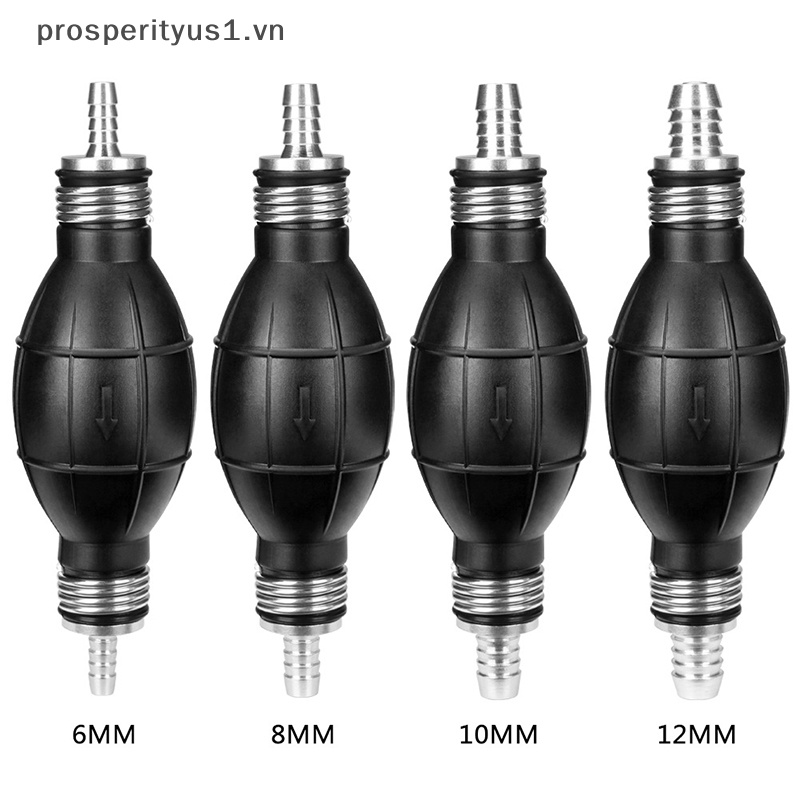 [prosperityus1] Ống Bơm Nhiên Liệu Cầm Tay Bằng Cao Su Nhôm Dây Cao Su Diesel Chuyển Dầu Xăng [VN]