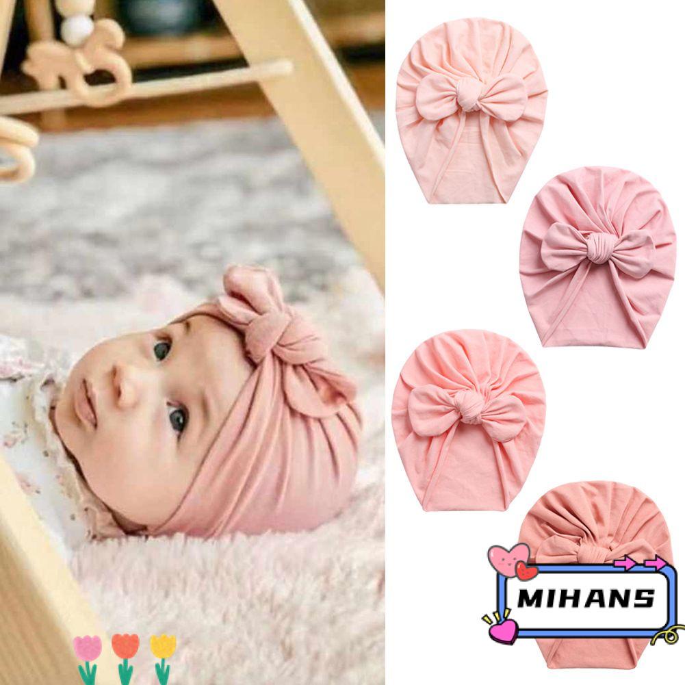 Mũ Turban Tai Thỏ Mềm Mại Cho Bé