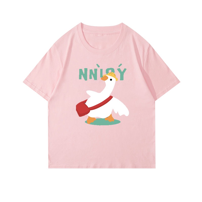 NRVP Áo Thun 100% Cotton Tay Ngắn Phong Cách Hàn Quốc Mới