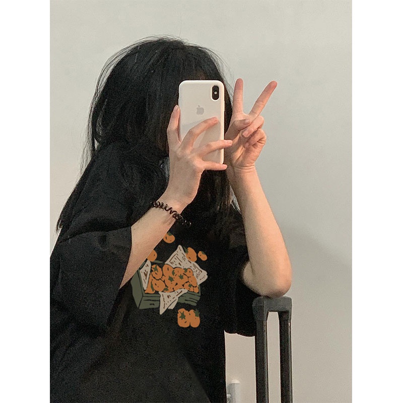 Áo thun NRVP 100% cotton tay ngắn phong cách Hàn Quốc