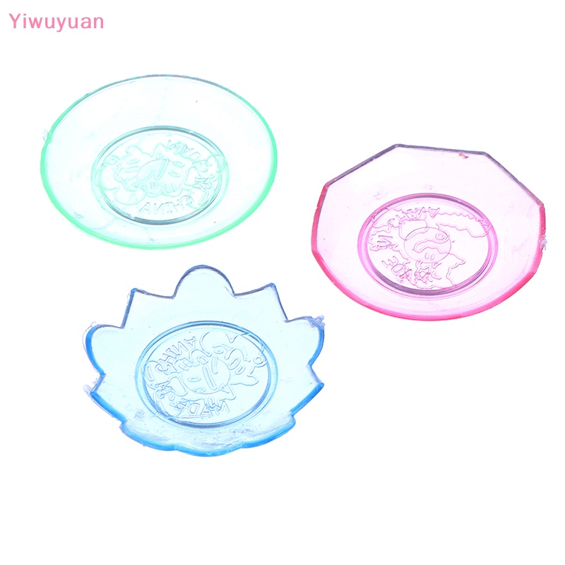 Set 20 Đĩa Nhựa Mini Trang Trí Nhà Búp Bê Mới