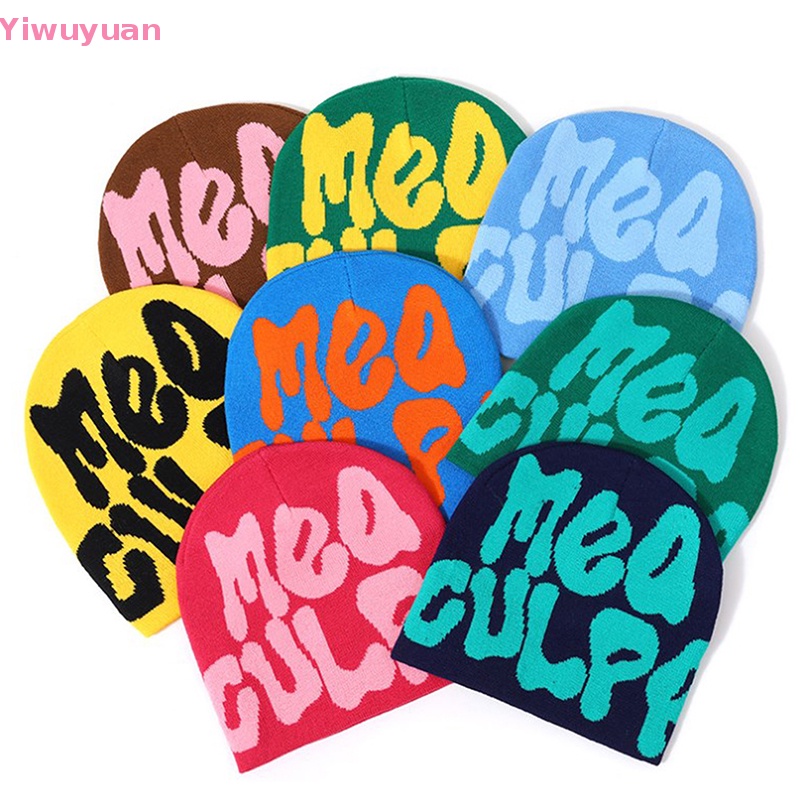 < Yiwuyuan > Mũ beanie Trùm Đầu Ấm Áp Thời Trang Mới Cho Nam Và Nữ