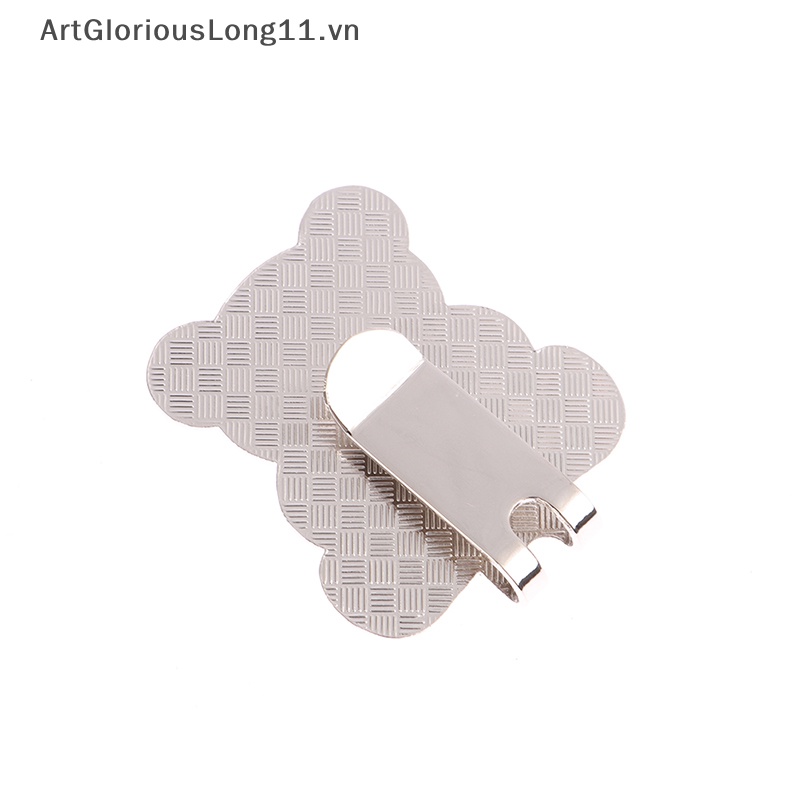 Dụng Cụ Đánh Dấu Bóng Golf Từ Tính Bằng Hợp Kim Hình Gấu Trúc