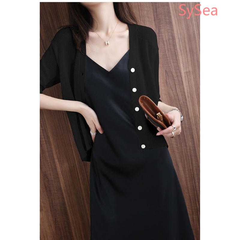 Áo Khoác Cardigan Dệt Kim Dáng Rộng Cổ Chữ V Phong Cách Retro Cho Nữ