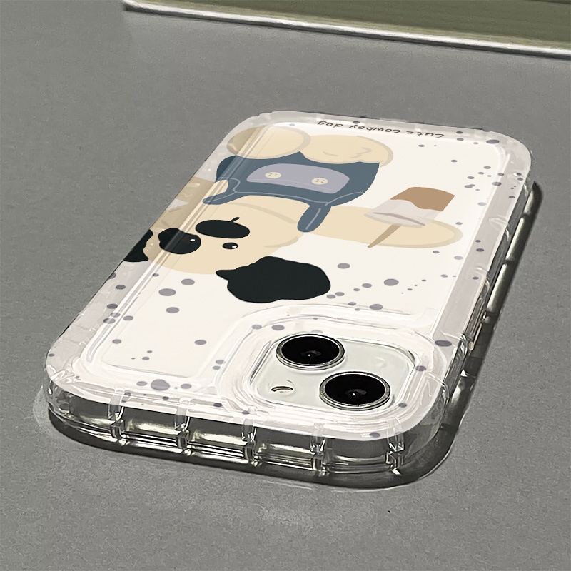 Ốp Điện Thoại Silicon TPU Mềm Chống Sốc In Hình Gấu Dễ Thương Cho IPhone 14 13 11 12 Pro XS Max X XR 7 + 8 Plus