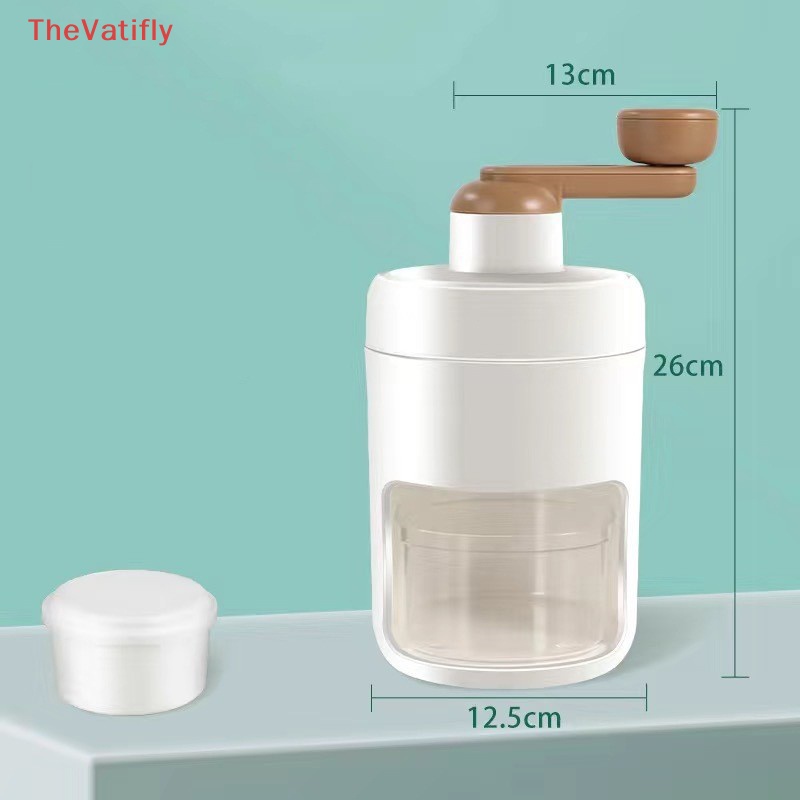 [Thevalifly] Máy Làm Kem Bằng Tay Nhỏ Gọn Cho Gia Đình