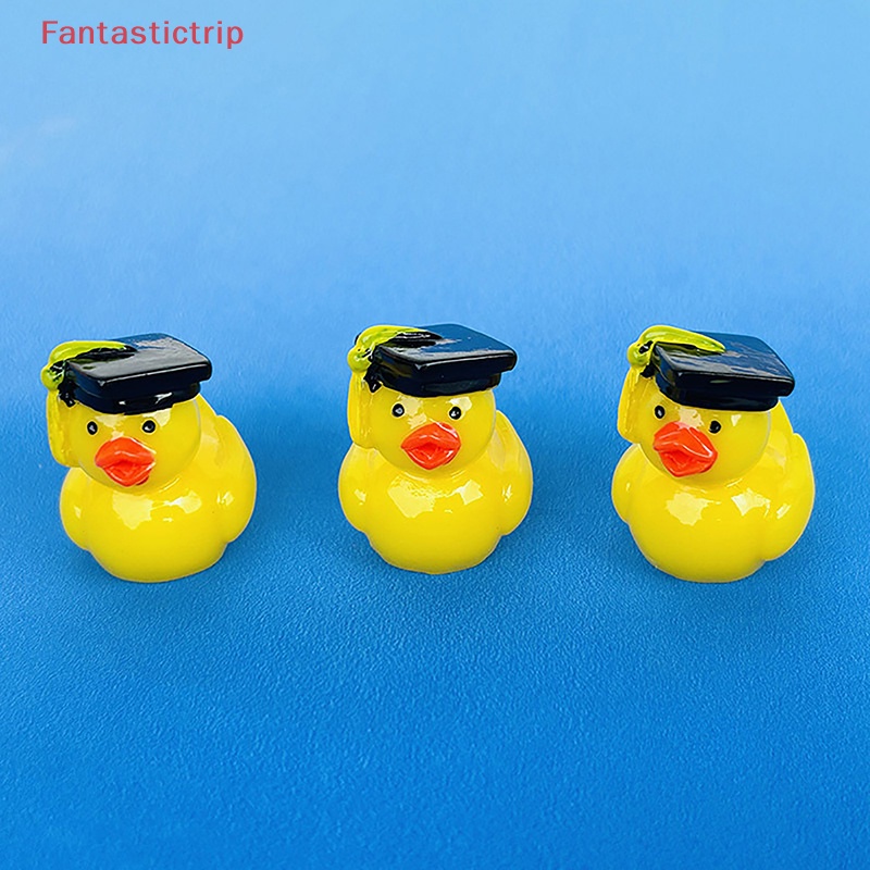 Đồ trang trí Vịt Mini Bằng Resin Dễ Thương Dùng Trang Trí Tiểu Cảnh