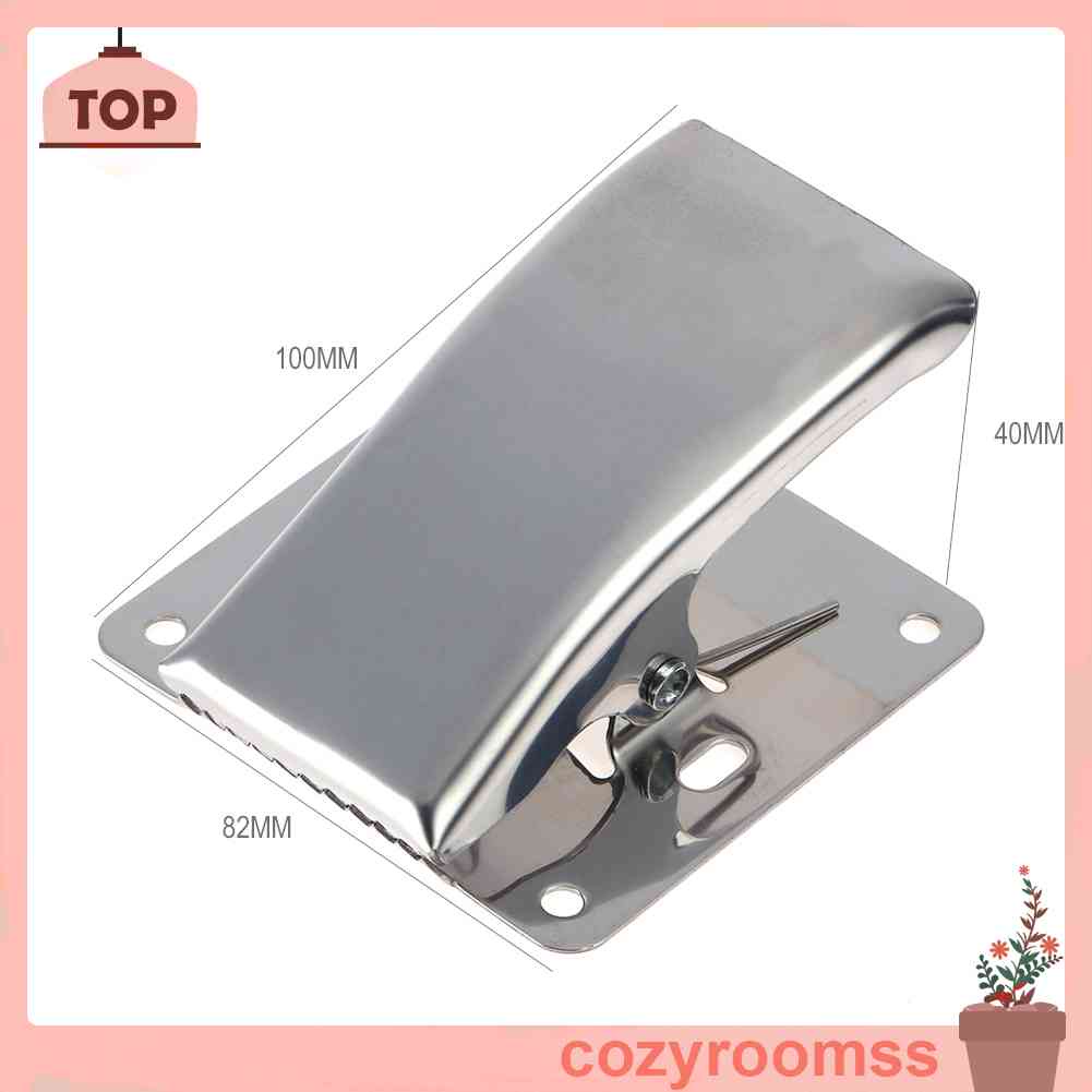 Kẹp Cá Làm Sạch Sâu Bằng Thép Không Gỉ Kèm Đế Gắn