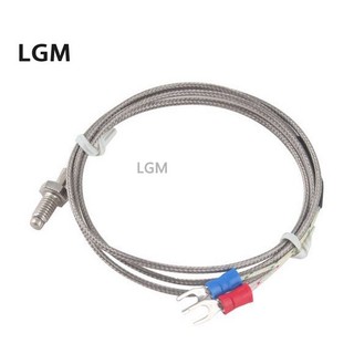 Đầu dò cảm biến nhiệt độ vít loại k 0-400c 1m / 2m / 3m m6 chuyên dụng