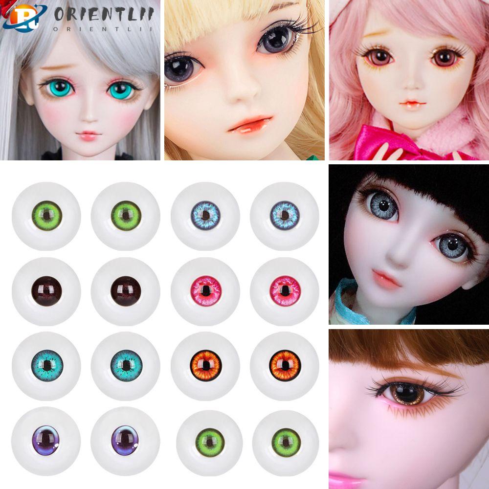 1 Cặp Mắt Kính 24mm Cho Búp Bê BJD