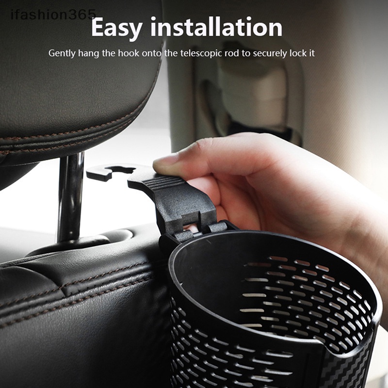 Giá Đỡ Bình Nước / Cốc Nước Gắn Ghế Ngồi Xe Hơi Tiện Dụng ifashion365