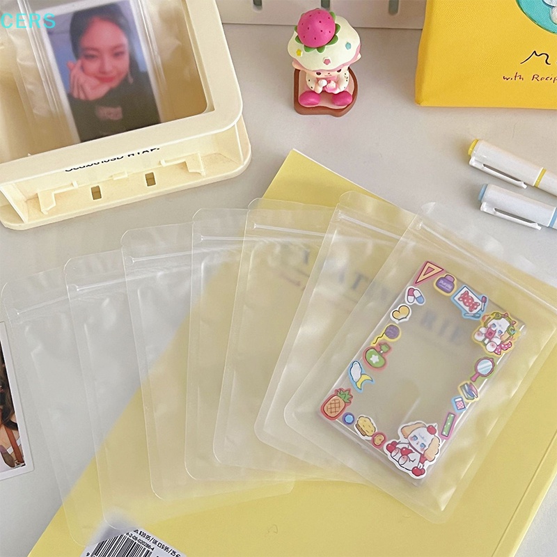 Bộ 10 Túi Đựng Thực Phẩm / Trà / Kẹo Trong Suốt Tiện Dụng