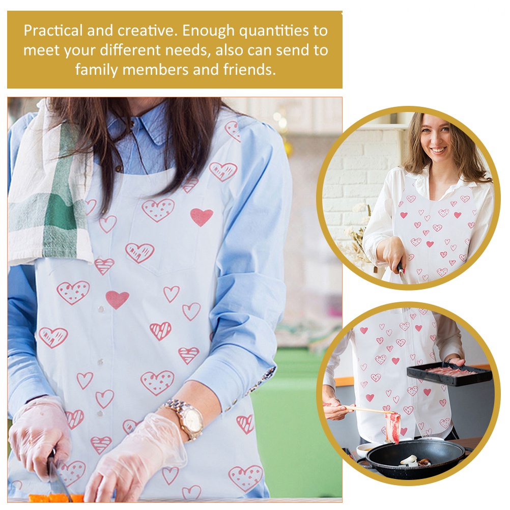 Set 25 Găng Tay Nhựa Sử Dụng Một Lần Tiện Lợi Cho Người Lớn Và Trẻ