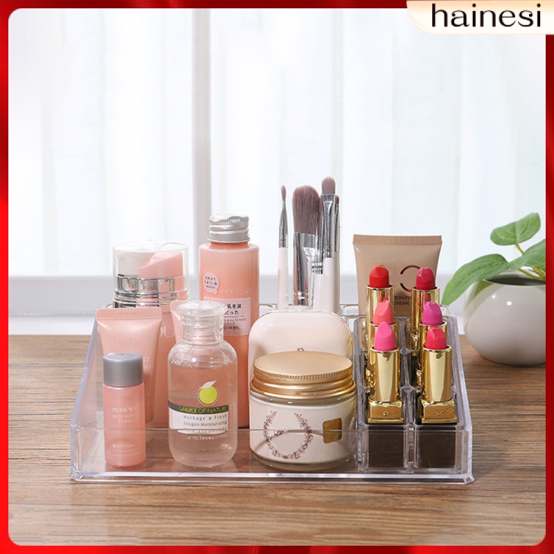 Hộp Acrylic Trong Suốt Trưng Bày Lọ Sơn Móng Tay Tiện Lợi