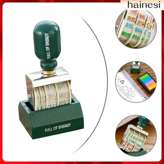 💖💕Con Dấu Gỗ In Chữ Date Postmark Trang Trí Sổ Tay