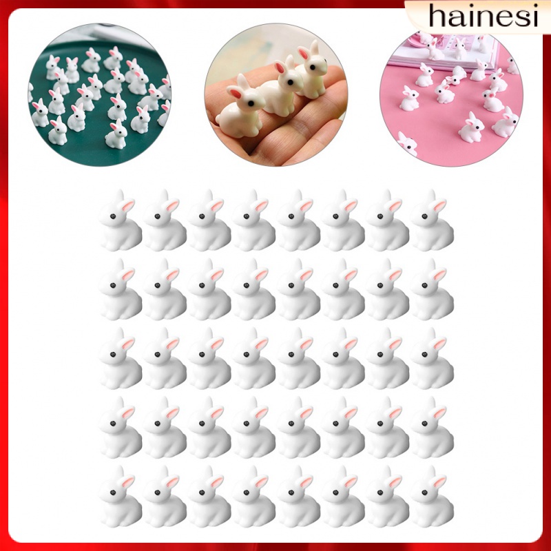 Set 100 Tượng Thỏ Mini Trang Trí